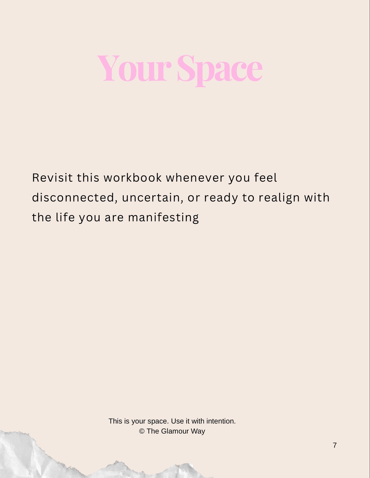 Girl, Manifest That Shit - Guided Manifestation Workbook