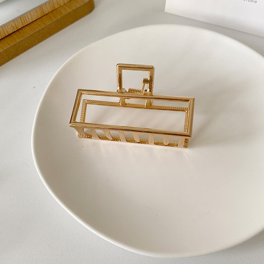 Skeleton Geometric Hair Clip